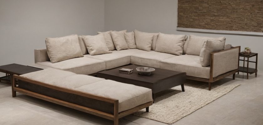 Living Room Furniture Planning for Large Villas: Conversation, Views, and Circulation shown in a luxury residential interior