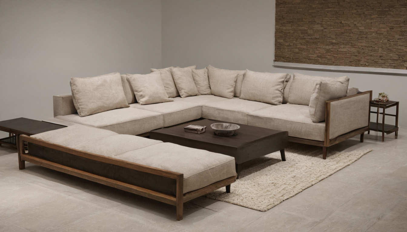 Living Room Furniture Planning for Large Villas: Conversation, Views, and Circulation shown in a luxury residential interior